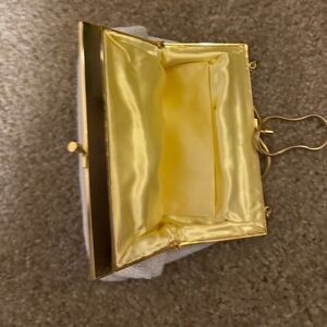 Elegant Gold and Silver Women's Clutch